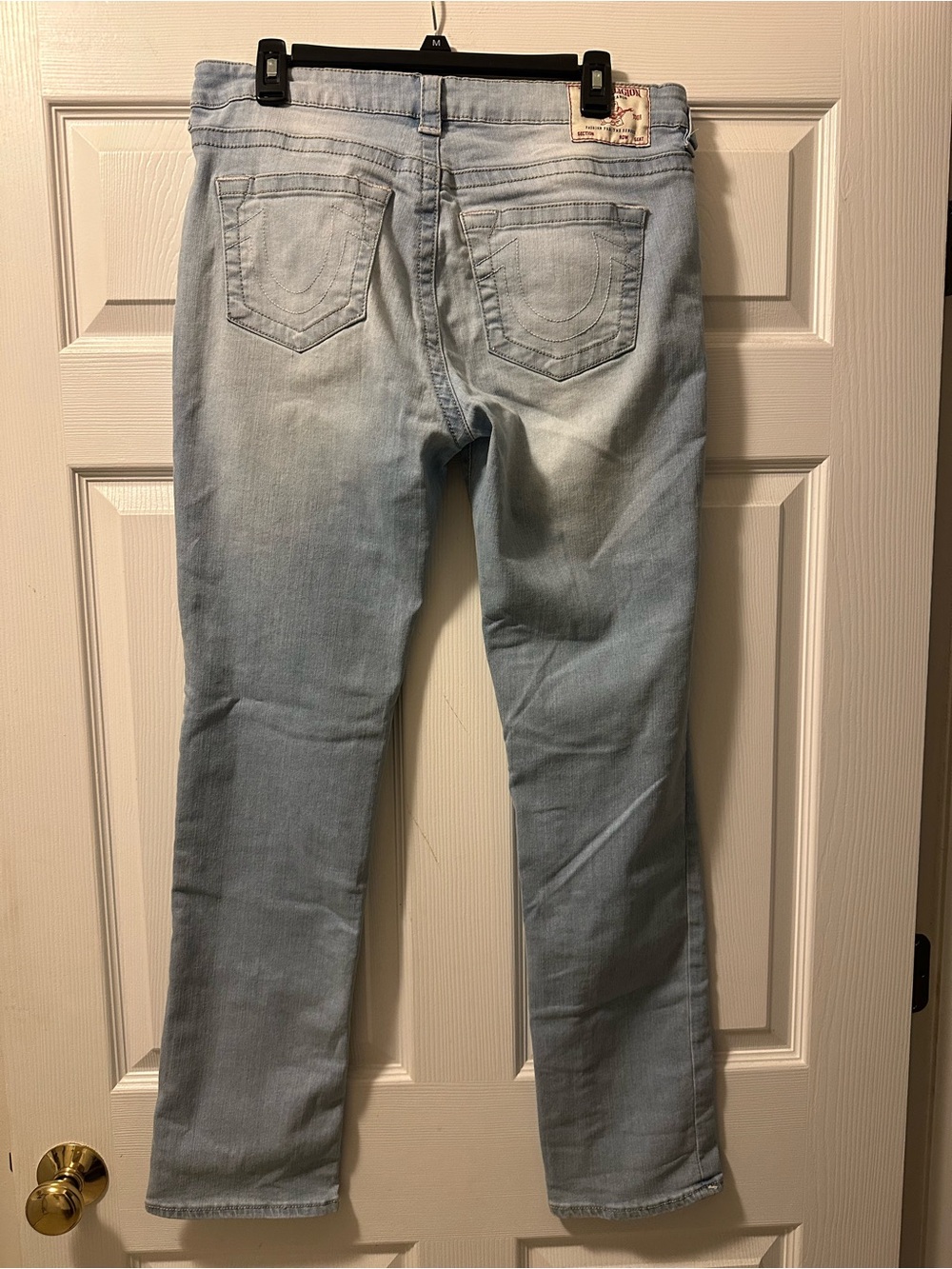 Women’s True Religion ‘Billie’ Mid-Rise Straight Leg Jeans - Size 31